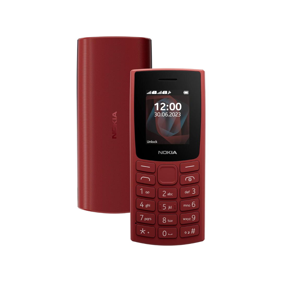 Nokia 106 4G Keypad Phone with Built-in UPI Payments App, Long-Lasting Battery, Wireless FM Radio & MP3 Player, MicroSD Card Slot, Single & Dual SIM Options