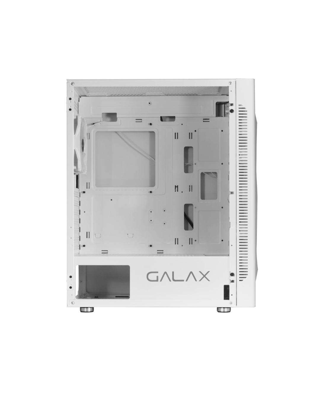GALAX Revolution-06 (REV-06W) White Gaming Case - ATX | 4 RGB Fans, Tempered Glass