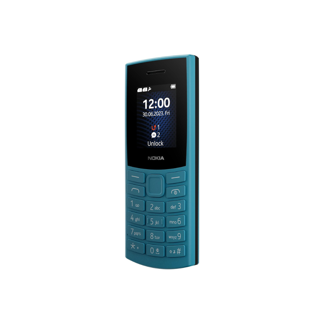 Nokia 106 4G Keypad Phone with 4G, Built-in UPI Payments App | Blue