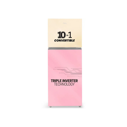 Haier Frost Free Double Door Refrigerators | 237L-445L | 2★ & 3★ | Glass & Steel Finish | Bottom & Top Mount | Models: HRB-3152PKG-P, HEB-333DS-P, HRB-4952BIS-P, HRB-2872PKG-P, HRF-3182PKG-P
