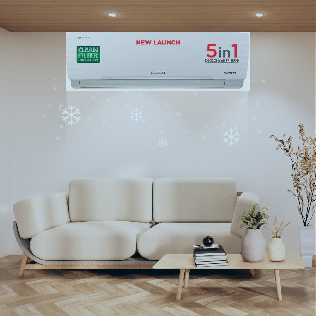 Lloyd BEE 1.5 Tonne Inverter Split AC 3 Star - GLS18I3FWAEV