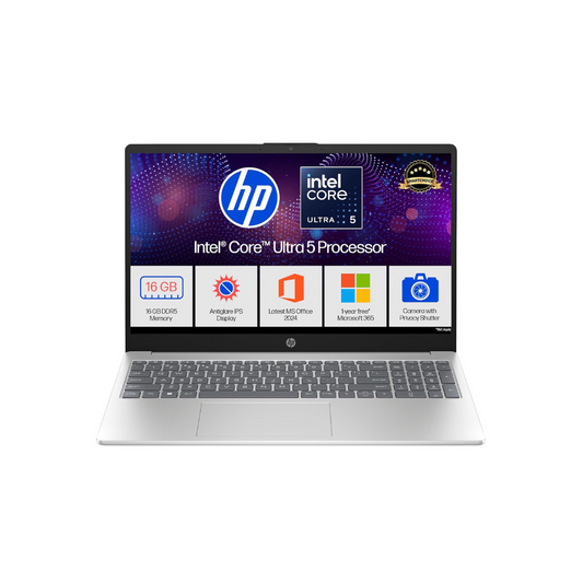 HP 15 Laptop: Intel Ultra 5 125H, 16GB DDR5, 1TB SSD, 15.6" FHD IPS Display