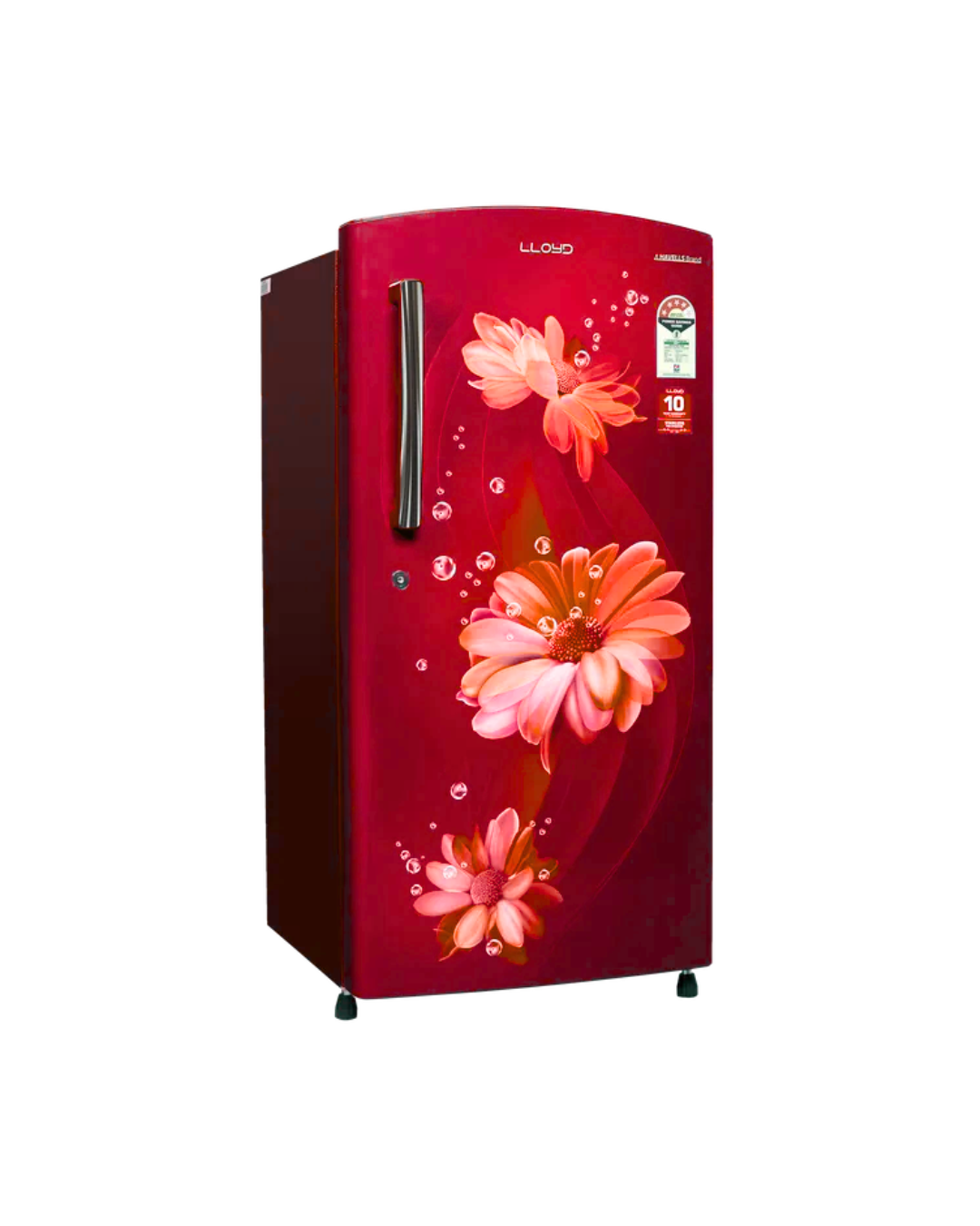 LLOYD 216L Direct Cool Single Door Refrigerator Daisy Wine - GLDF244ST2LC
