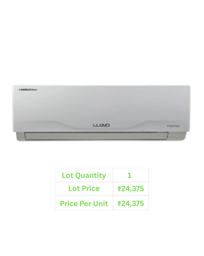 Lloyd BEE 1.5 Tonne Inverter Split AC 3 Star - GLS18I3FWSCV