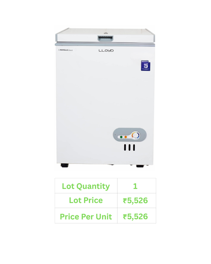 Lloyd 85L Chest Freezer Hard Top Refrigerator - LHT100CSD