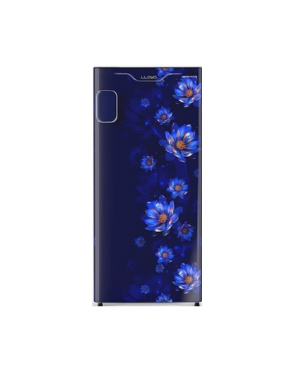 LLOYD 188L Direct Cool Single Door Refrigerator FLORET BLUE - GLDC203ST2JC