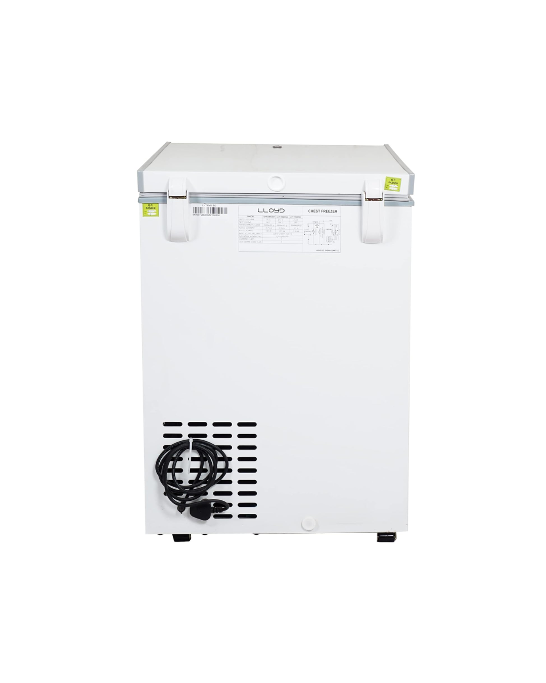 Lloyd 85L Chest Freezer Hard Top Refrigerator - LHT100CSD